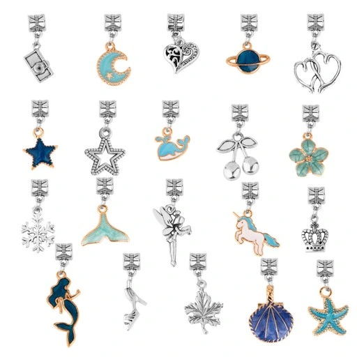 Zestaw do Robienia Bransoletek Koraliki Charms