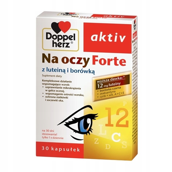 Doppelherz aktiv Na oczy Forte, kapsułki, 30 szt.