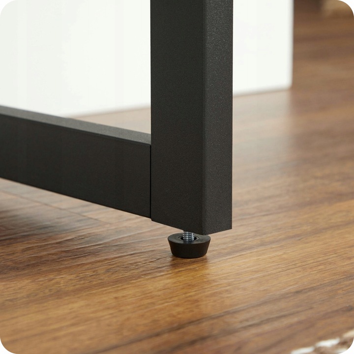 Toaletka z Lustrem Rustykalna Szuflady Taboret Zestaw Ciemny Brąz