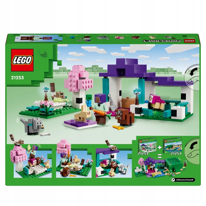 LEGO Minecraft Rezerwat zwierząt 21253 .