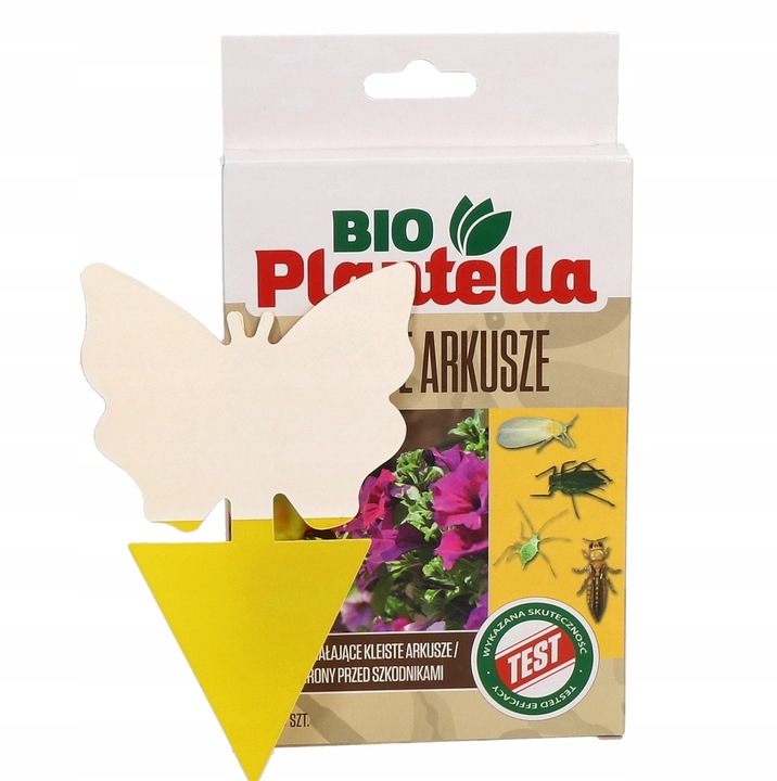 KLEISTE ARKUSZE LEP NA MSZYCE WCIORNIASTKI MĄCZNIAKI MUCHY INNE SZKODNIKI