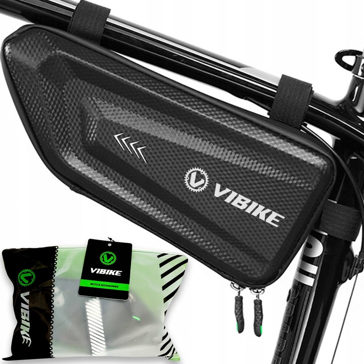 VIBIKE TORBA SAKWA SASZETKA ROWEROWA MONTOWANA POD RAMĘ NA ROWER POJEMNA