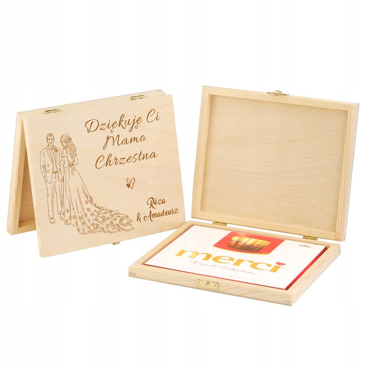 PODZIĘKOWANIE DLA RODZICÓW CHRZESTNYCH NA ŚLUB