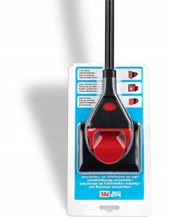 ZESTAW DO CZYSZCZENIA AKWARIUM CZYŚCIK SKROBAK ŁOPATKA DO AKWARIUM 55CM