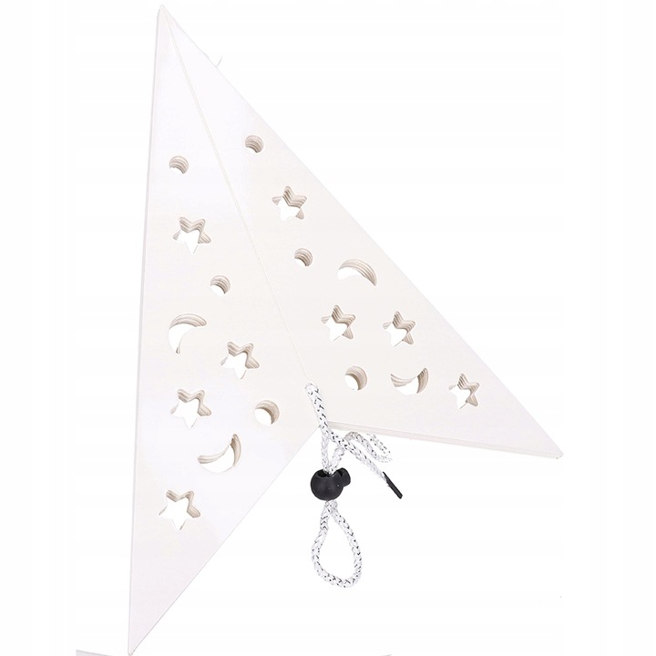 GWIAZDA 3D SKŁADANA ŚWIĄTECZNA WITRAŻ PAPIEROWA