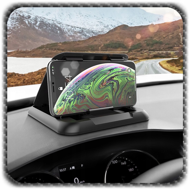 UCHWYT NA TELEFON do Samochodu Samochodowy NA DESKĘ KOKPIT Holder MOCNY