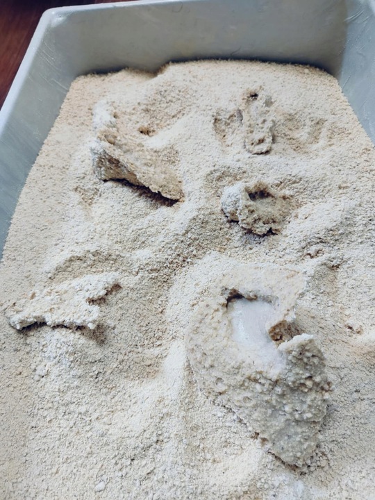 Żwirek kukurydziany EKOTEK PIASEK 33L dla kotów, królików 20KG