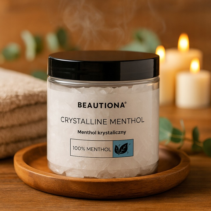 MENTOL KRYSTALICZNY KRYSZTAŁKI DO SAUNY AROMATERAPIA INHALACJE CZYSTY