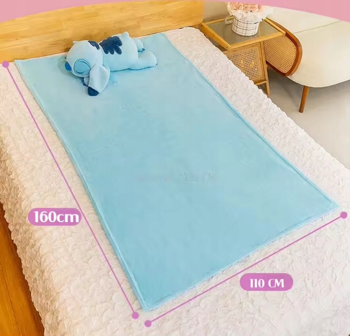 STICH STITCH KOC Przytulanka Kocyk Zestaw 3w1 Maskotka 55 CM Poduszka