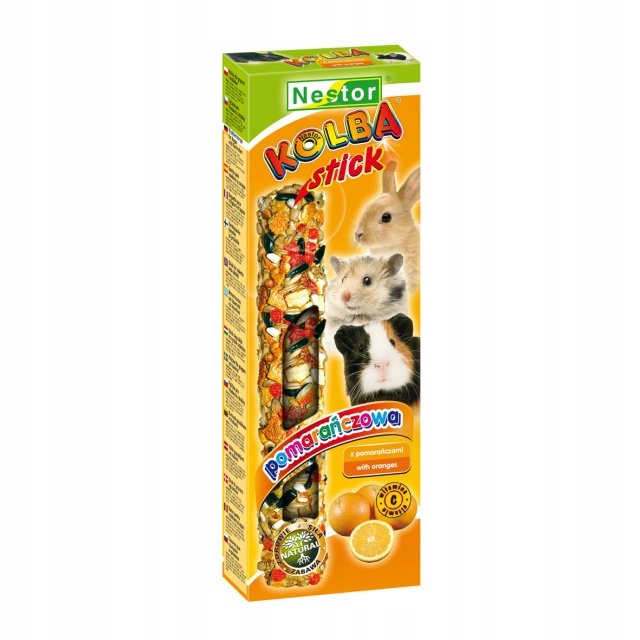 NESTOR Kolby dla gryzoni MIX SMAKÓW 10x 115g