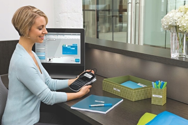 Drukarka etykiet DYMO LabelManager LM280 do domu biura sklepu + taśma