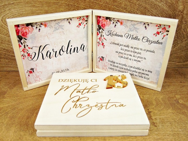 Podziękowanie Dla Chrzestnych Dziadków Babci Dziadka 18 Urodziny