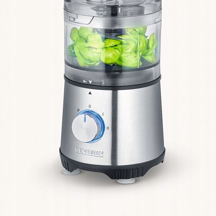 ROZDRABNIACZ SIECZKARKA KRAJALNICA 4W1 400W 0.5L STAL INOX SEVERIN KM