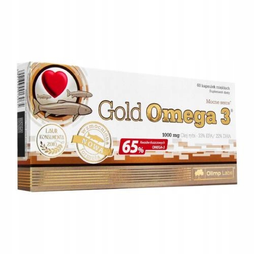 OLIMP GOLD OMEGA 3 1000 mg - 60 kapsułek