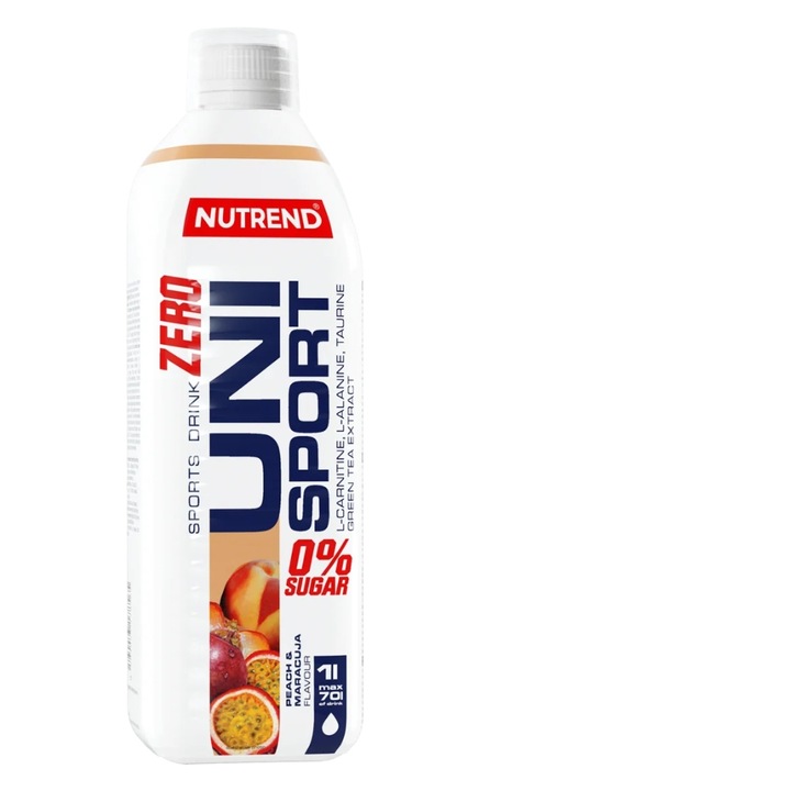 IZOTONIK NUTREND UNISPORT ZERO 1000ML brzoskwinia/marakuja BEZ CUKRU