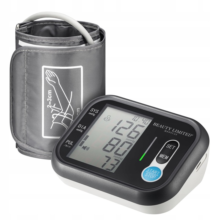 CIŚNIENIOMIERZ NARAMIENNY Automatyczny MÓWI PO POLSKU Arytmia Puls LCD