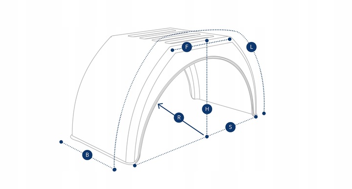 BŁOTNIK NADKOLE BLIŹNIAK 15 - 16" JAK DOMAR LAWETA