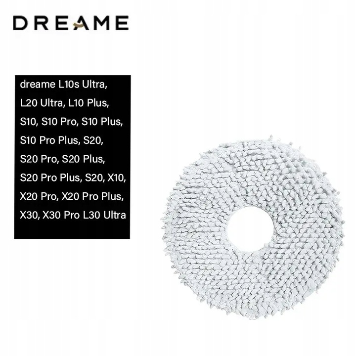 DREAME 4x MOPY PADY MOPUJĄCE ŚCIERKI DO MOPOWANIA L10S L20 L40 L50 X40