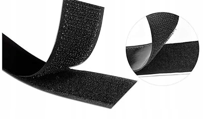 RZEPY DO PANELI TAPICEROWANYCH RZEP MONTAŻOWY SAMOPRZYLEPNY 10m MOCNY