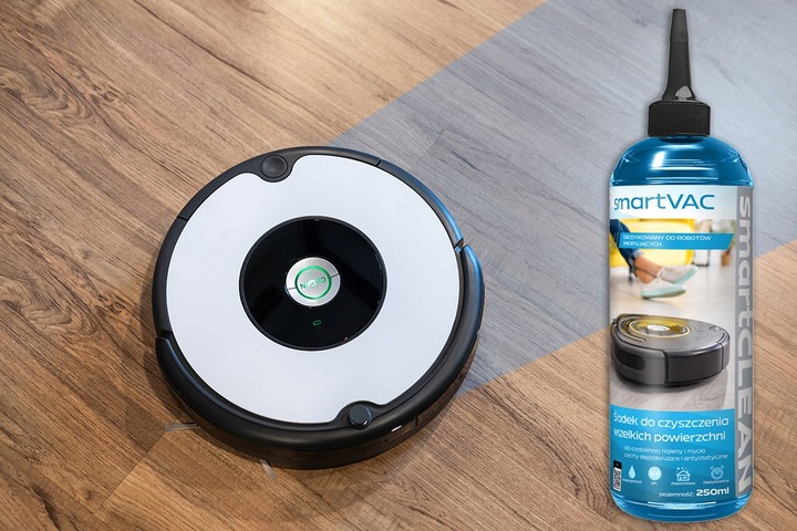 PŁYN DO ROBOTÓW MOPUJĄCYCH SPRZĄTAJĄCYCH BIONICZNYCH 2x 250ml SmartVAC