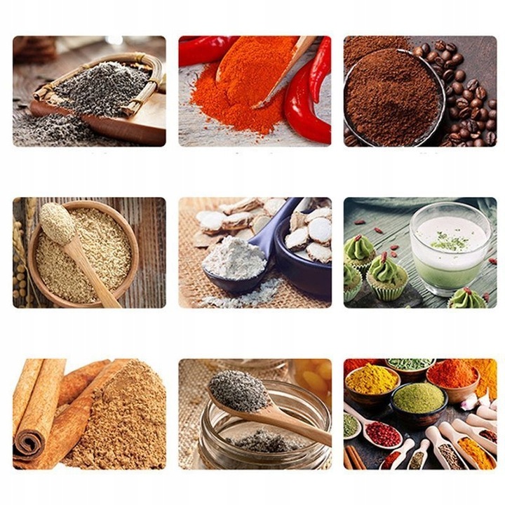 ELEKTRYCZNY MŁYNEK RAF DO MIELENIA KAWY PRZYPRAW ORZECHÓW ZIAREN 4