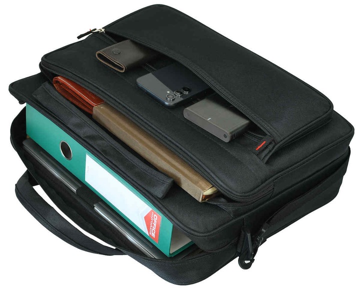 WERSmond torba na dokumenty poliester bez wzoru