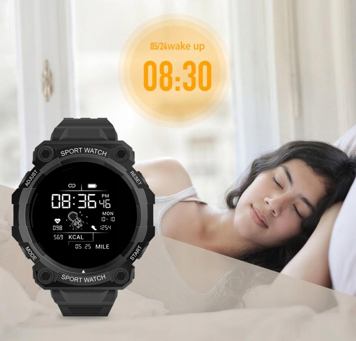 SMARTWATCH ZEGAREK MĘSKI CIŚNIENIE TLEN SMS PL