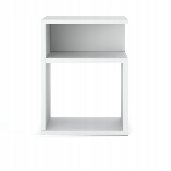 SZAFKA NOCNA STOLIK BEZ SZUFLADY SYPIALNIA BIAŁA