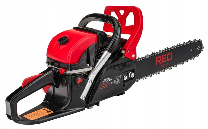 Piła SPALINOWA do drewna 5,7KM Łańcuchowa Pilarka 2x łańc 2x Prowad 3x