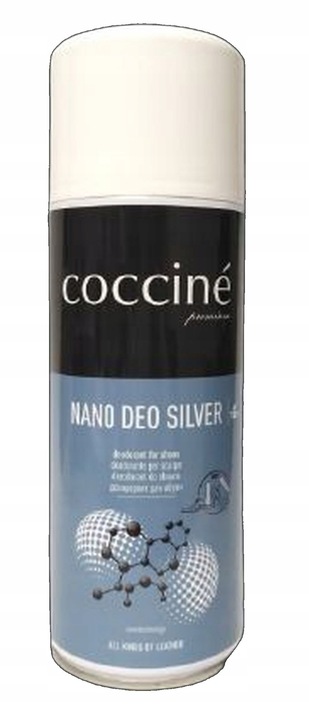 COCCINE NANO DEO SILVER DEZODORANT DO OBUWIA DUŻY 400ML x 2szt