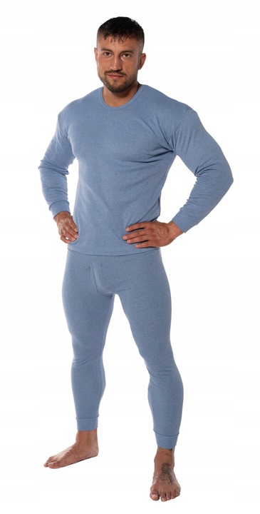 Podkoszulek Męski Bluzka Podkoszulka Z Długim Rękawem Bawełna