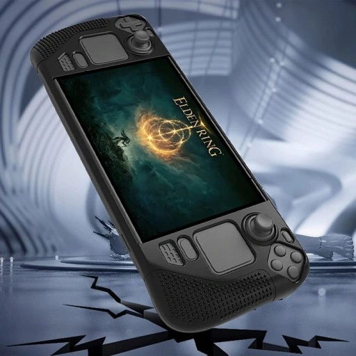 ETUI PANCERNE DO STEAM DECK SILIKONOWE + SZKŁO