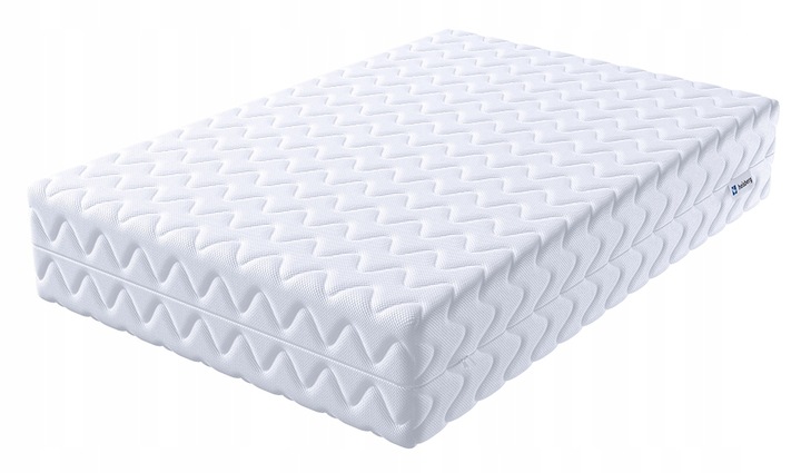 Materac 140x200 kieszeniowy 21 cm ŚREDNIO TWARDY dwustronny 7 stref