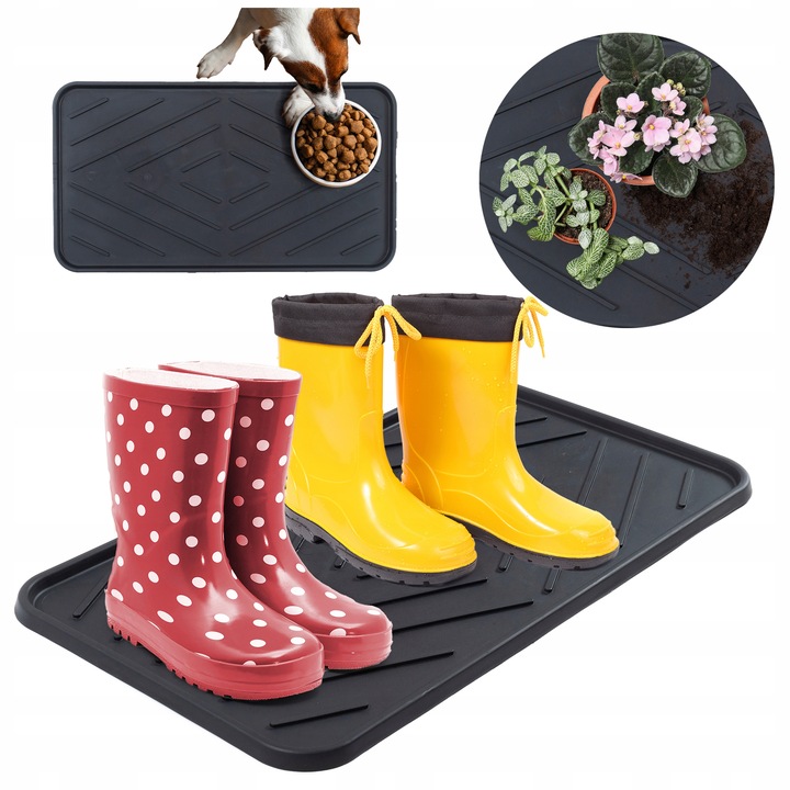 MATA NA BUTY OBUWIE OCIEKACZ WYCIERACZKA PODKŁADKA POD BUTY DO DOMU 35x63cm