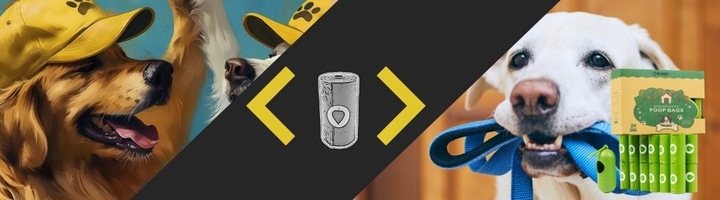 WORECZKI Na Psie Odchody BIODEGRADOWALNE Worki na Kupy BIO + ETUI 360 sztuk