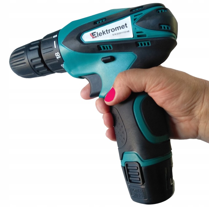 WKRĘTARKA AKUMULATOROWA LED 2x AKUMULATOR 18V AKCESORIA PRZEGUB