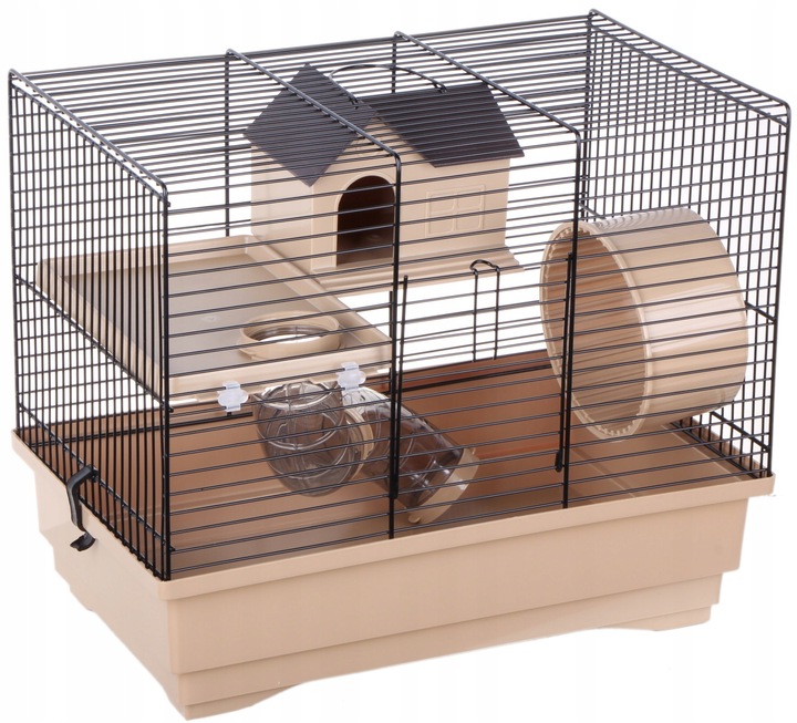 KLATKA DLA CHOMIKA MYSZY DOMEK KOŁOWROTEK TUNELE