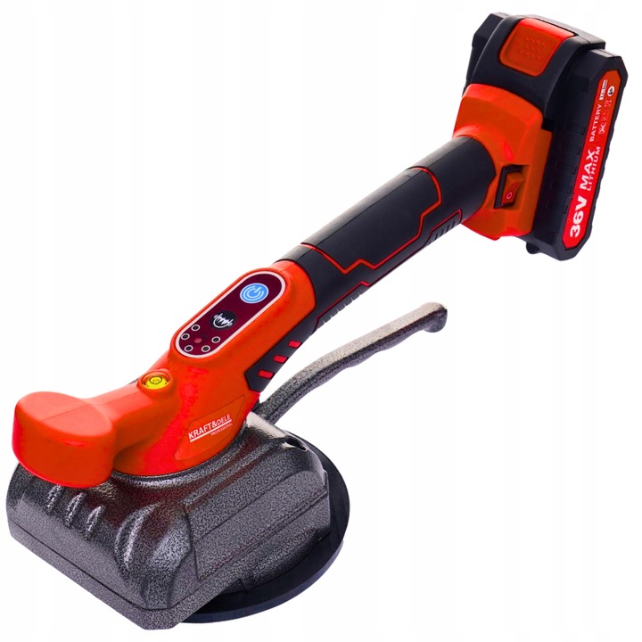 PRZYSSAWKA WIBRUJĄCA DO PŁYTEK WIBRATOR DO POZIOMOWANIA 2xAKU MOCNA