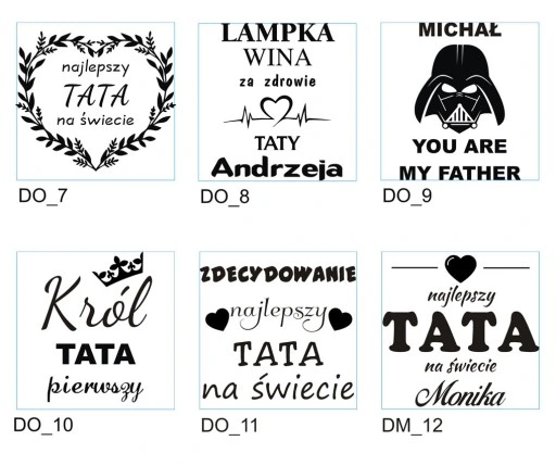 MEGA Kieliszek do wina XXL 530ml Grawer na PREZENT na Ślub Rocznię Urodziny