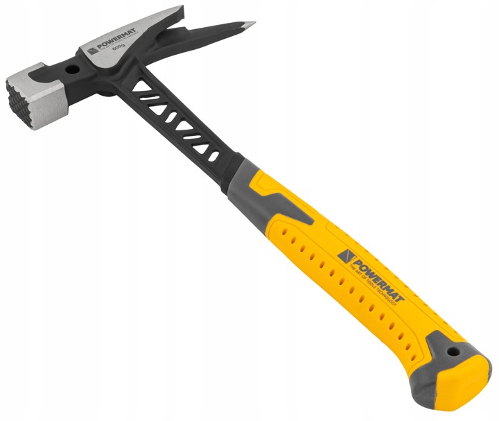 MŁOTEK CIESIELSKI DEKARSKI DO GWOŹDZI HARTOWANY STAL MONOBLOK MAGNES