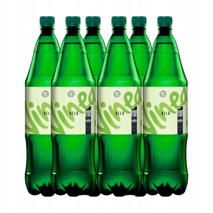6x Vinea Biała napój gazowany 1,5l