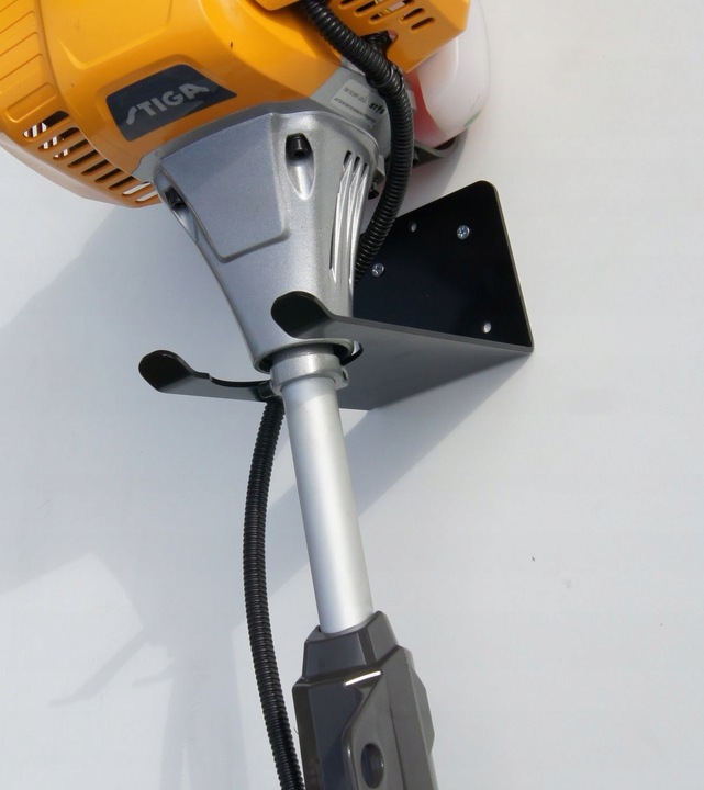 WIESZAK UCHWYT DO ŚCIANY MOCOWANIE DO KOSY SPALINOWEJ PODKASZARKI