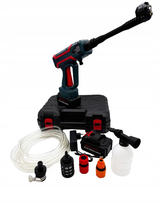 MYJKA CIŚNIENIOWA AKUMULATOROWA BEZPRZEWODOWA MOBILNA Z ZASYSANIEM