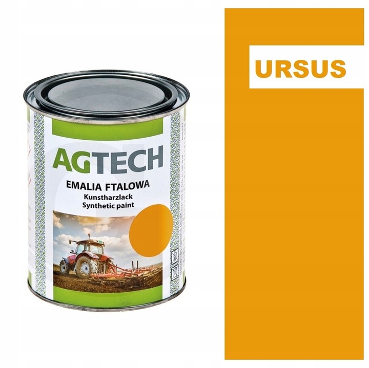 FARBA ŻÓŁTA do URSUS C-330 C-360 LAKIER AGTECH 800 ml