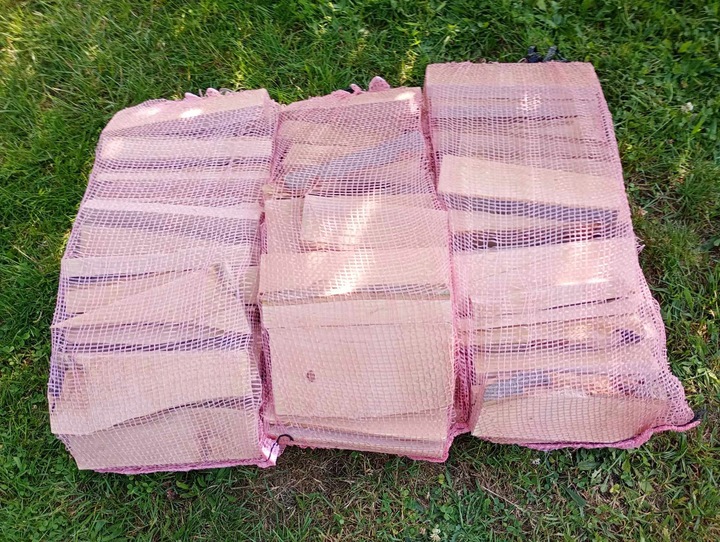 Drewno Buk WEDZENIE ROZPAŁKA kominek OGNISKO SUCHE worek 15kg