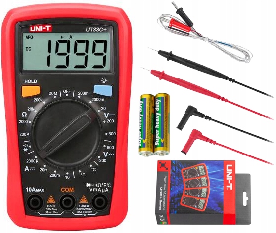 Miernik uniwersalny Uni-T UT33C+