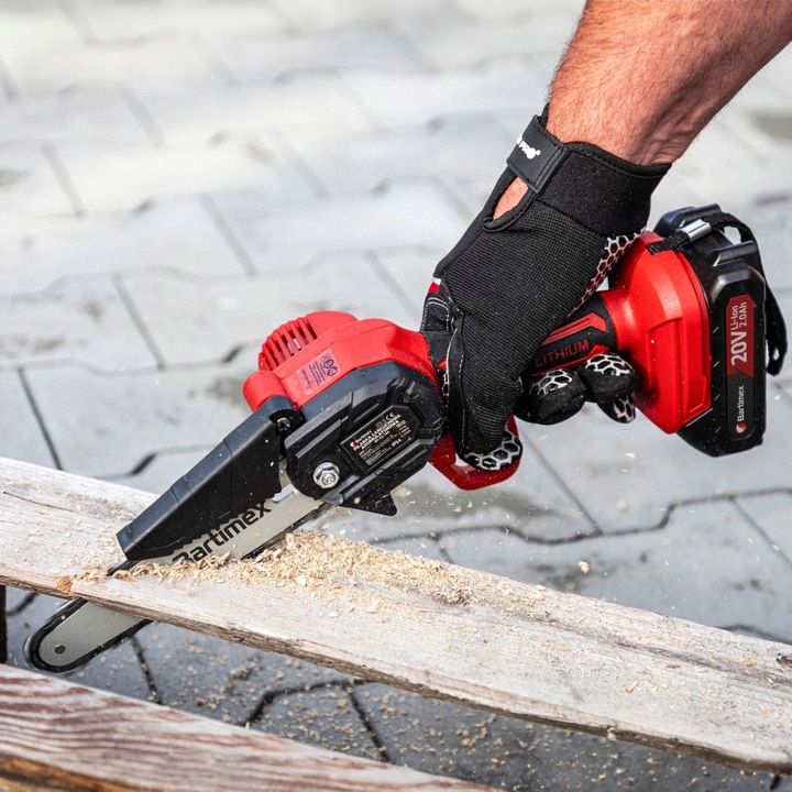 Pilarka Akumulatorowa Piła Łańcuchowa 20V 800W 2 akumulatory 2,0Ah