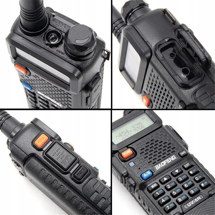 Baofeng UV-5R 8W 3800mAh KRÓTKOFALÓWKA RADIOTELEFON WALKIE TALKIE SKANER