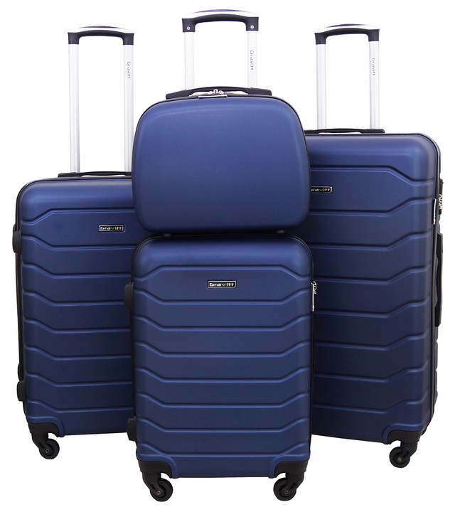ZESTAW WALIZEK 4w1 WALIZKA PODRÓŻNA NA KÓŁKACH GRAVITT 931