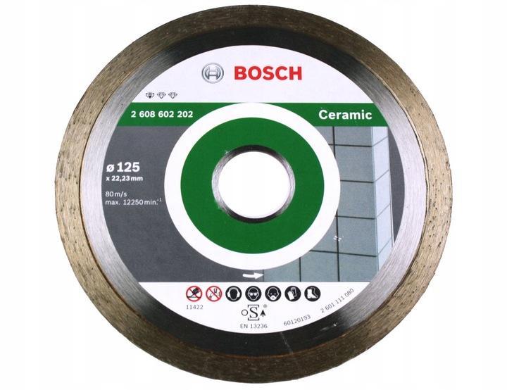 BOSCH TARCZA DIAMENTOWA 125mm ceramika gres marmur